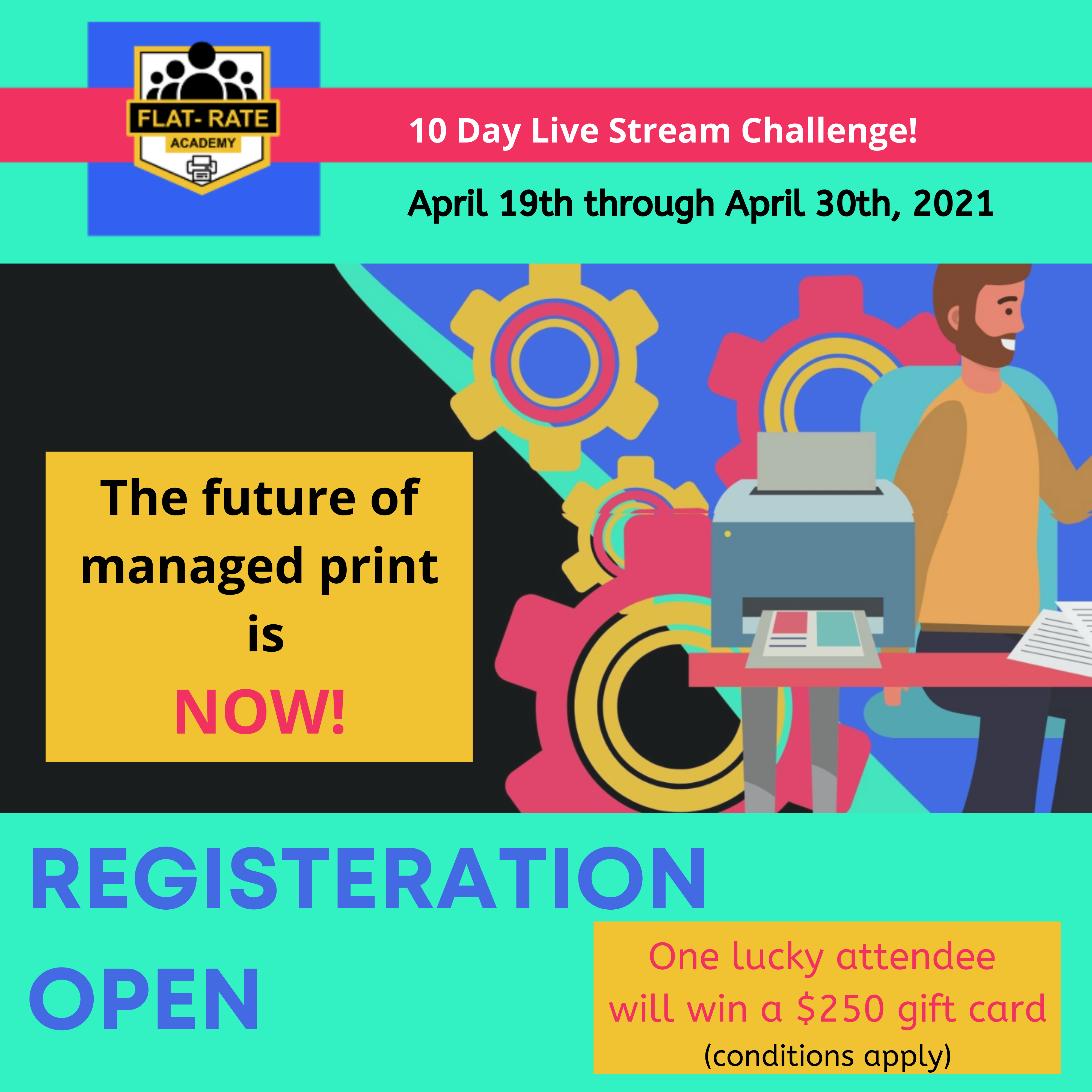 FlatRate10dayRegister NOW